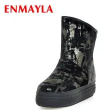 Airfour New Ankle Boots for Women Flats Shoes Large Size 34-43 Sexy Red Platform Shoes Round Toe Slip-on Winter Boots Snow Boots Airfour New Ankle Boots for Women Flats Shoes Large Size 34-43 Sexy Red Platform Shoes Round Toe Slip-on Winter Boots Snow Boots
