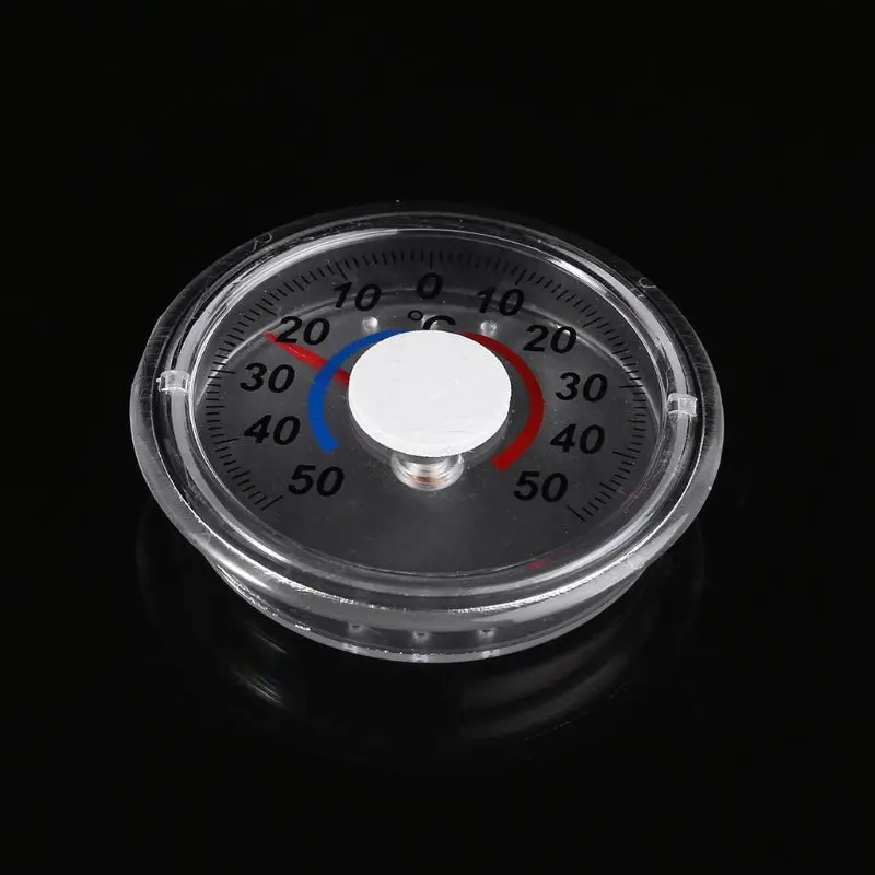 

Self adhesive Round High Accuracy Thermometer For Window Indoor Outdoor Wall Greenhouse Garden Home