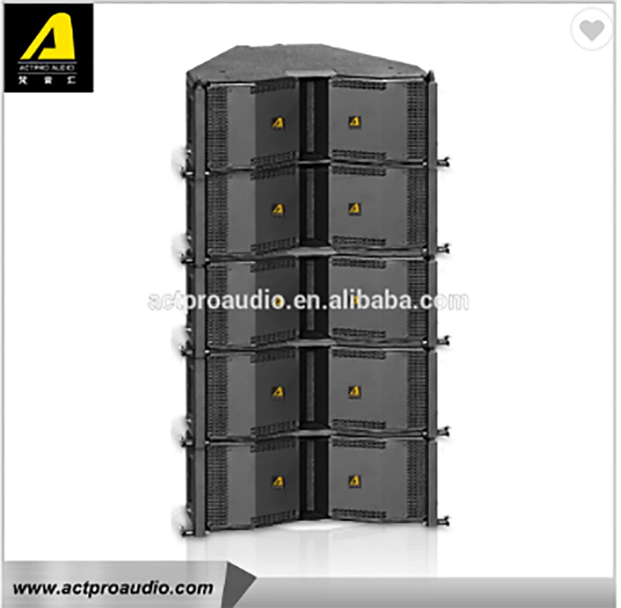 

cdr208 line array speaker Actpro audio active sound box touring speaker