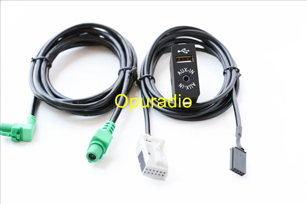 

Free shipping Opuradio GPS Navigation cable USB AUX in Plug Socket Harness Adapter for BMW E39 E46 E38 E53 X5 Z4 E70 Car radio