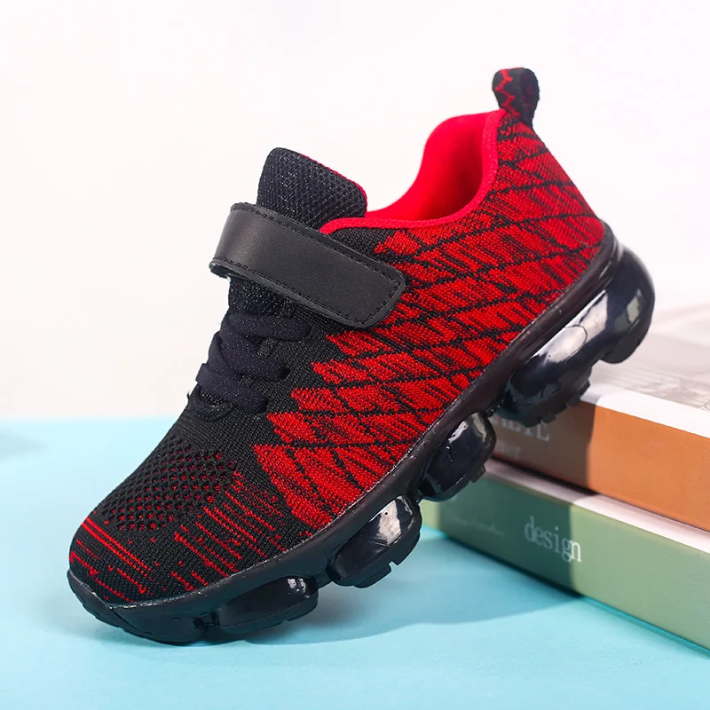 2018 новый стиль Flyknit детская беговая Обувь для мальчиков кроссовки девочек