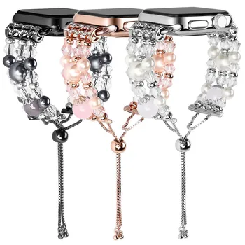 

Jewelry Bracelet for Apple Watch Band 40mm 44mm 38mm 42mm Strap Women Watchband Bands Straps for Iwatch Series 4 3 2 1 Watchband