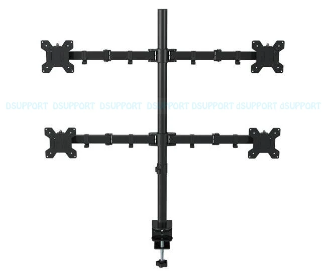ML6884 настольная подставка полный движения 360 градусов, с 4мя фазами, экраны монитор держатель 1"-27" ЖК-дисплей светодиодный держатель монитора загрузка 9.9kgs каждая головка