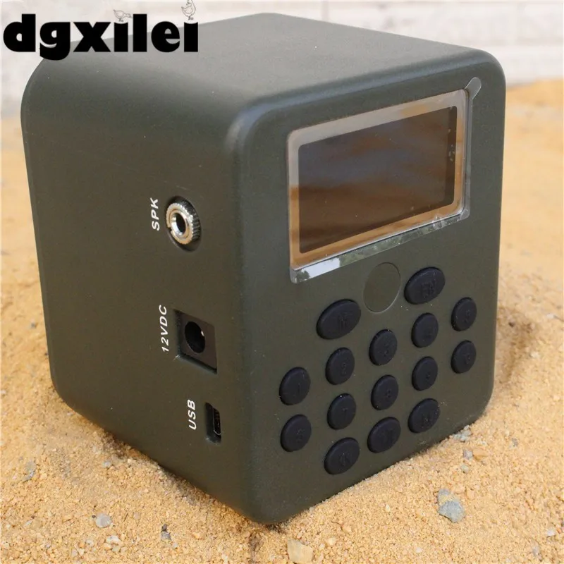 50 Вт 150db DC 12 В открытый Хищник Охотничьи приманки двойной Динамик манок MP3 звучит Охота птица абонент 210 песен