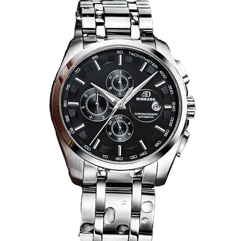 

2018 New Men's Automatic Mechanical Watch Waterproof Hollow Multifunctional Leisure Commerce Sport Wrist Top Brand Luxury 06 Z