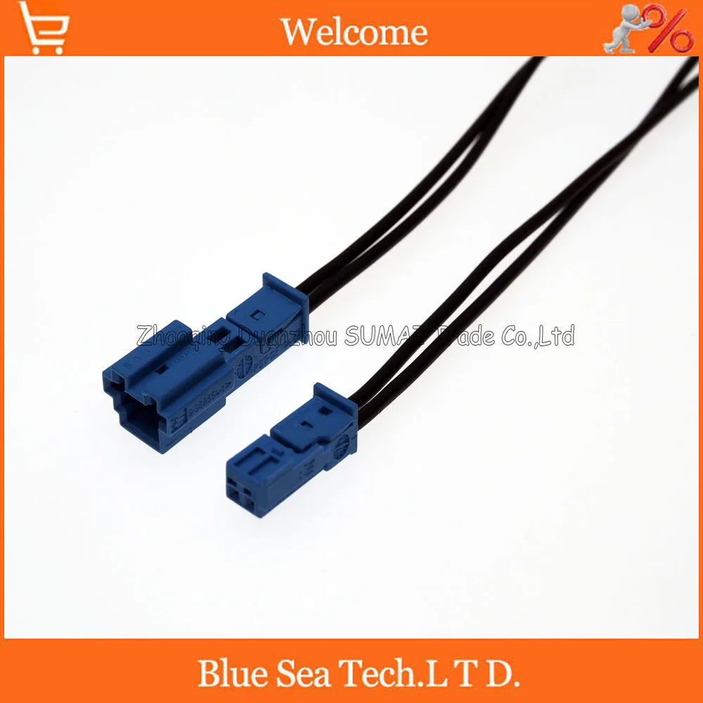 Good quality blue Car Speaker plug,Auto stereo plug,Car lamp connector with 10cm cable for BMW X1 X5 car ect.-in Connectors from Lights & Lighting on ...