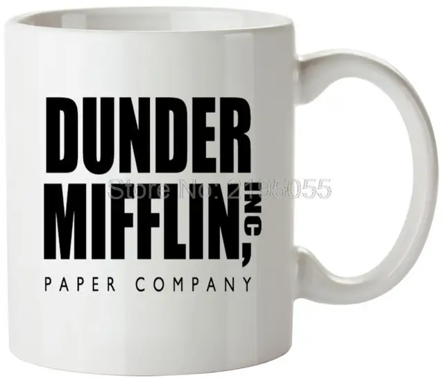 dunder mifflin personalized coffee cups custom mugs coffee mugs in