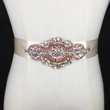 Ручной работы пояса с кристаллами для свадьбы стразы свадебный пояс выпускной украшение для вечернего платья Блестящий свадебный пояс и пояса