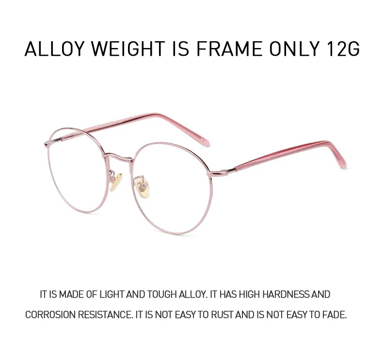 Оптическая оправа для очков, женские круглые диоптрические очки, женские очки для близорукости, многофокальные оправы 1515