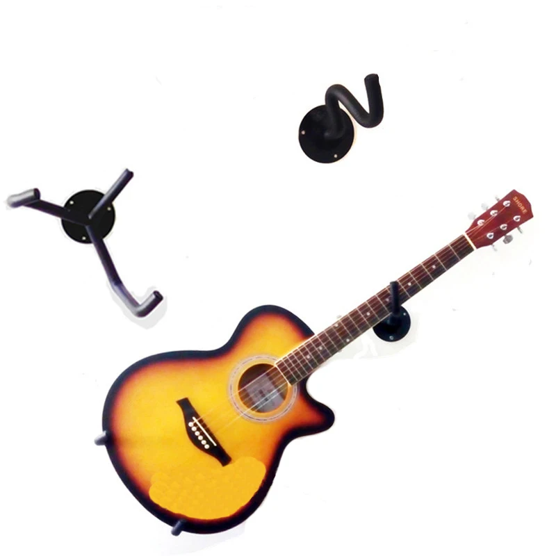 MoonEmbassy Electric Guitar Wall Hanger Slatwall Horizontal Acoustic