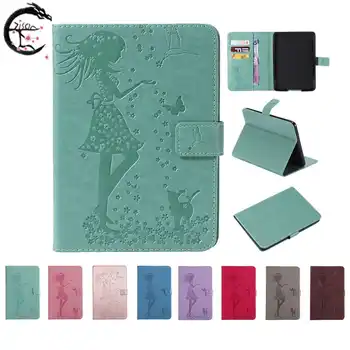 

Flip Cover for Amazon Kindle Paperwhite 4 2018 3 2 Leather Case eBook Casing Holder Protective Cases Card Pocket Slots Covering