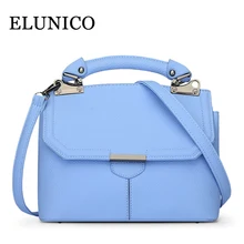 ELUNICO, женская маленькая сумка, лето, модные сумки на одно плечо, женские сумки, известные бренды, небесно-голубая сумка-мессенджер, Bolsa