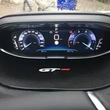 Для peugeot 3008 GT /5008 GT аксессуары для стайлинга автомобилей Дисплей Противоскользящие коврики коврик 1