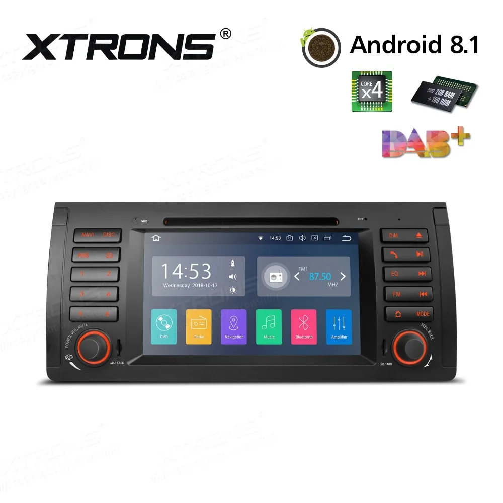 Discount 1 Din 7" Android 8.1 Car DVD Player Radio RDS CANbus OBD WIFI GPS for BMW X5 E53 1999 2000 2001 2002 2003 2004 2005 2006 0