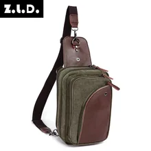 Маленький Мужской Дорожный пляжный комбинезон сумка почтальона сумки Мужская холщовая нагрудная сумка Холщовая Сумка через плечо слинг сумка для iPad Телефон 8654-39