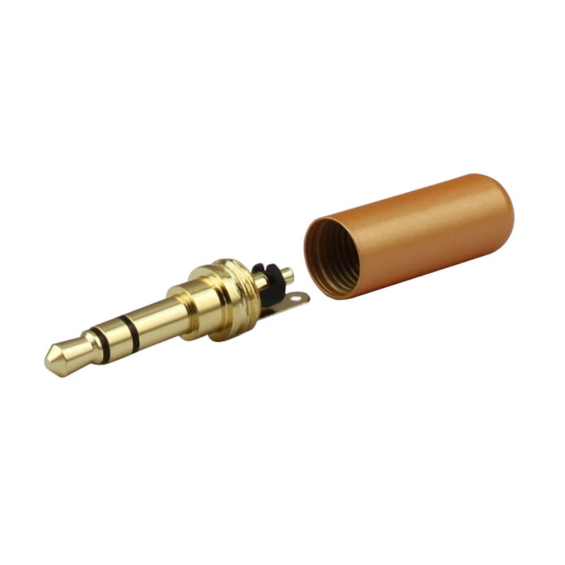 10pcs Jack 3 5mm Audio Cable Adapter Welding Head Phone Headset Plug DIY 3 5mm Plug 3 Section Stereo Connector