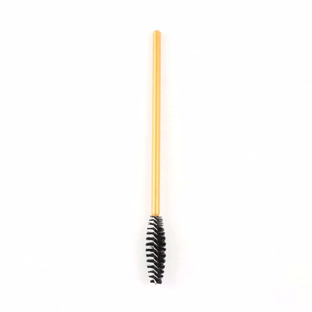 100 шт/партия одноразовая щетка для ресниц Мини-кисточка аппликатор для нанесения туши простой инструмент для макияжа Набор для женщин