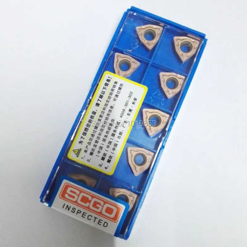 

WCMX 06T308 GP8025 indexable changeable carbide inserts for U drill high speed drill and rapid drill hole machining