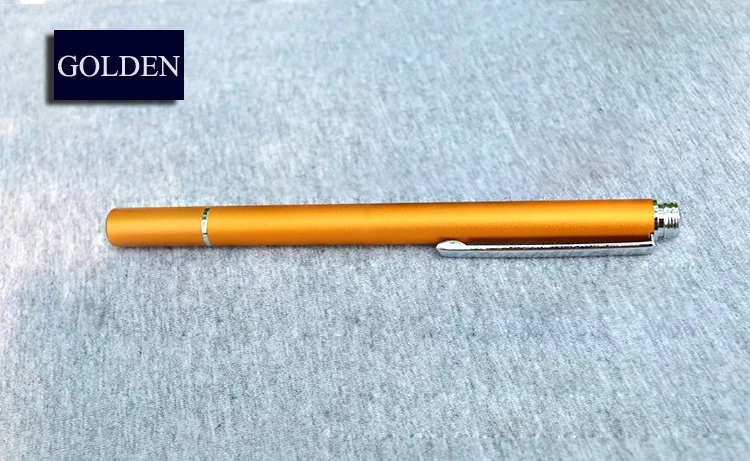 JXH-YP007 solid color round plate stylus pen -GOLDEN