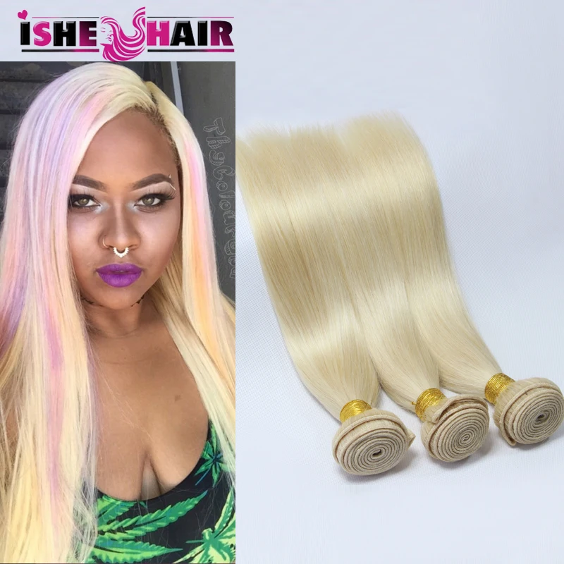 

6a grade 613 blonde virgin hair extensions 3 bundles cheap virgin brazilian straight hair honey blonde brazilian hair weave
