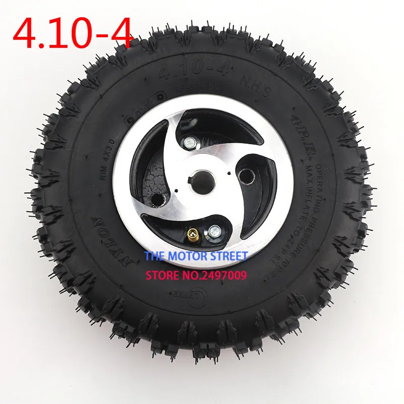 free shipping 4.10 4 inch electric scooter road tire wheel 4 inch alloy