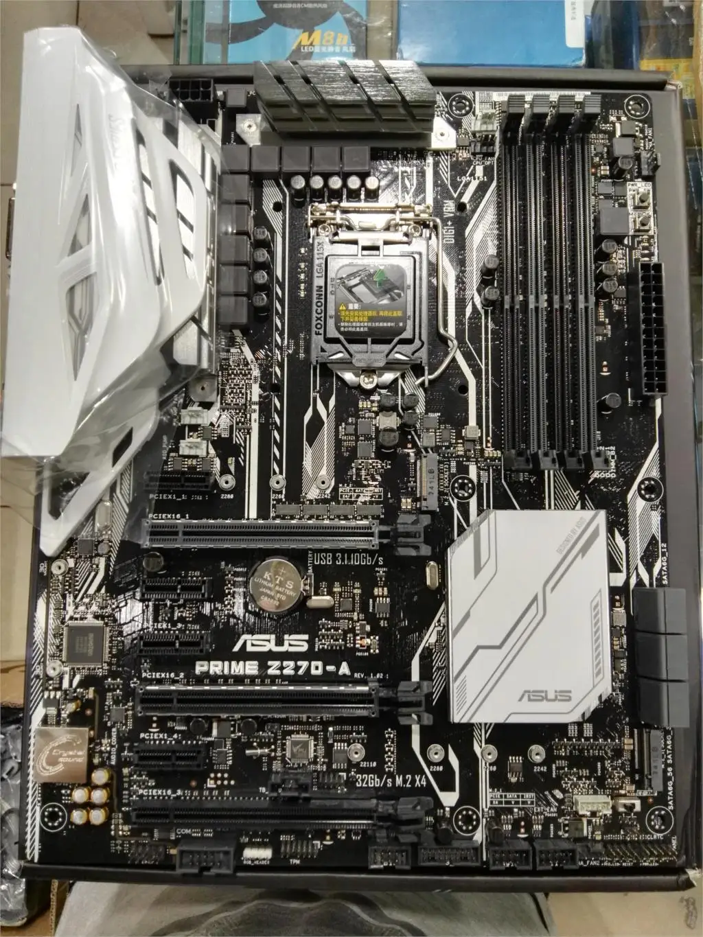 

ASUS PRIME Z270-A motherboard True faith dual M.2 front USB three screen output 90%new