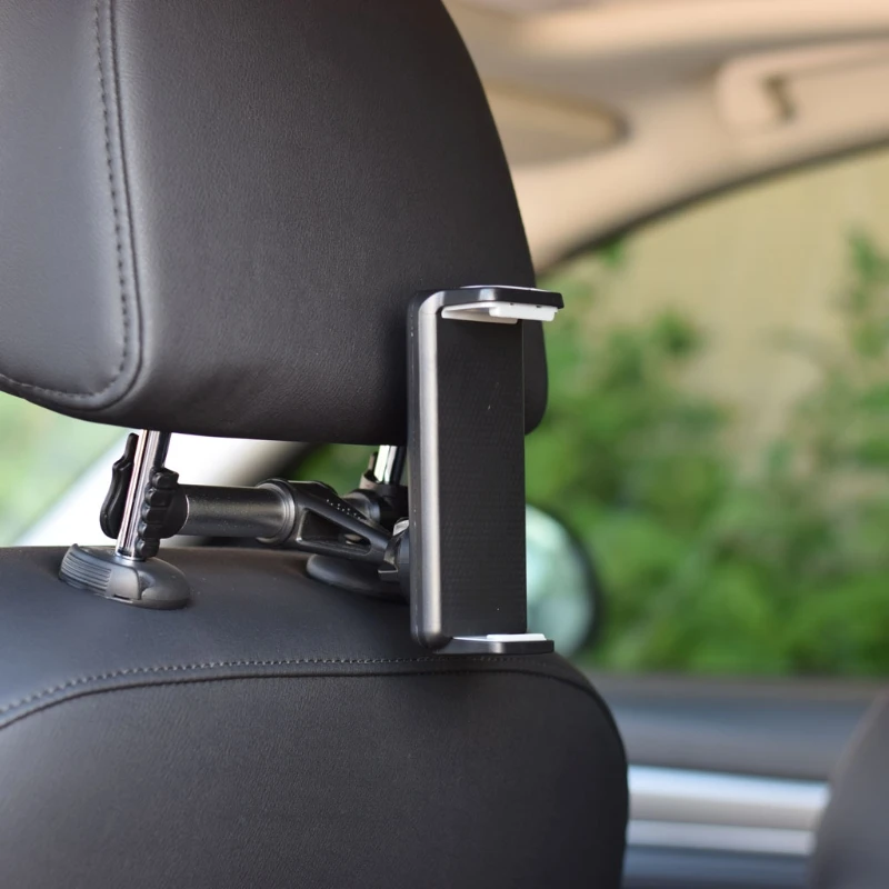 Горячее предложение! Универсальный автомобильный держатель на заднее сиденье из сплава 4-11 дюймов для смартфона и планшета