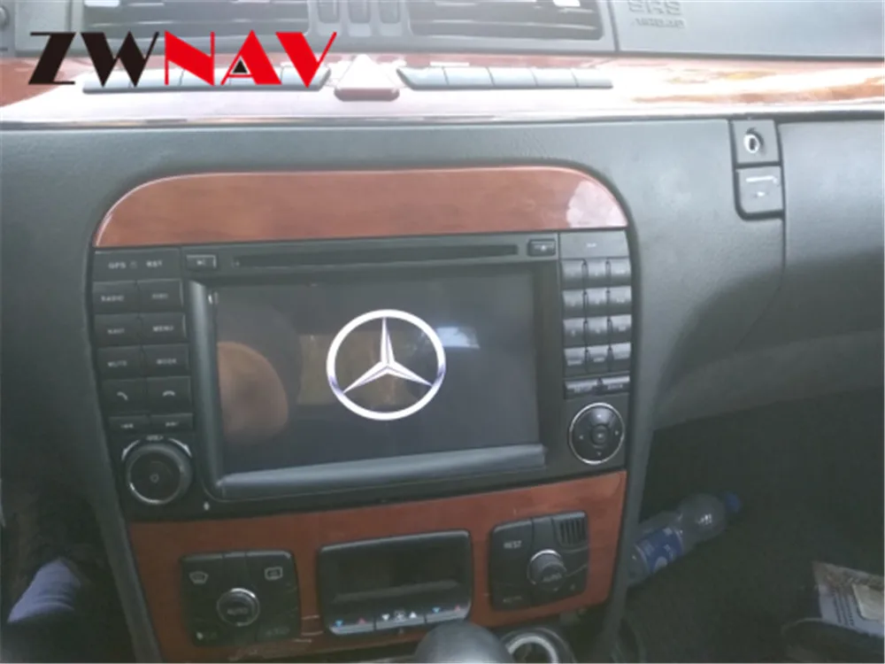 Excellent Android 9 Car DVD Player GPS navigation For Mercedes Benz S-Class W220/S280/S320/S350 head unit multimedia player Pad 0
