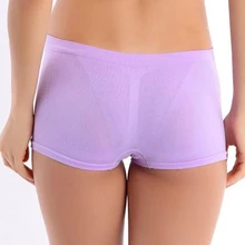 Moda Confortável Seamless Hip Levante Shapewear das mulheres Breve Underwear Calcinhas 1