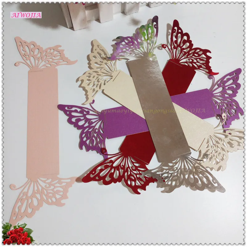 Lot De 50 Ronds De Serviette En Papier Ajouré, Décoration Minimaliste