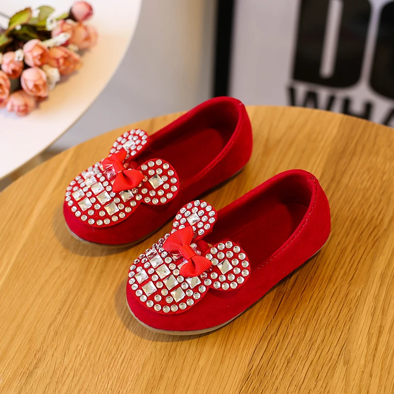 

Candy Color Kids Shoes Girls Princess Shoes Fashion Designer Children Single Shoes Summer Bowknot Girls Sandals Size 21-30