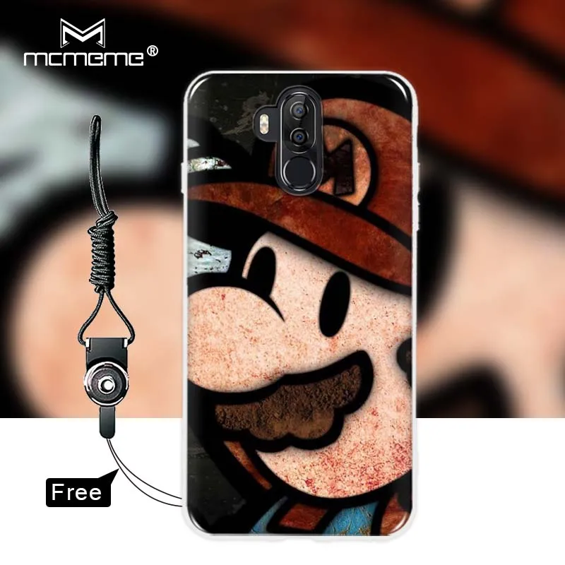 For Ulefone Power 3 3S Case Cute Cartoon Animals Unicorn cat HD painted Soft TPU shell back cover case for Ulefone Power 3 3S