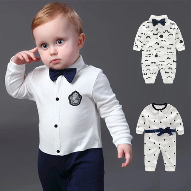 Buy Baby Boy Clothes 2017 Spring Baby Rompers Cotton