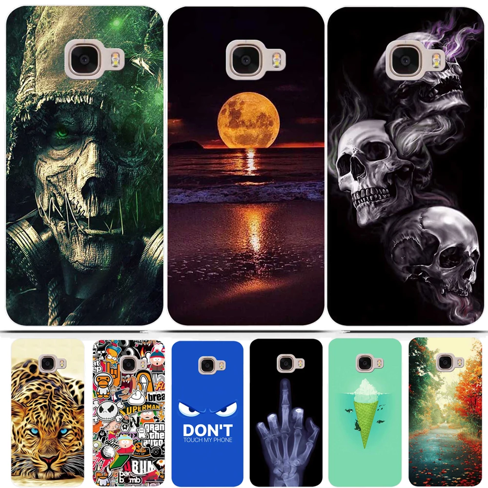 Case For Samsung Galaxy C5 Case Silicone Cover For Samsung Galaxy C5 Cover Print Coque for Samsung Galaxy C5 C5000 Phone Case