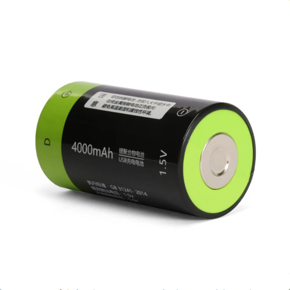 Аккумулятор ZNTER 4 шт./Лот 1 5 в 4000 мАч Micro USB|Перезаряжаемые батареи| |
