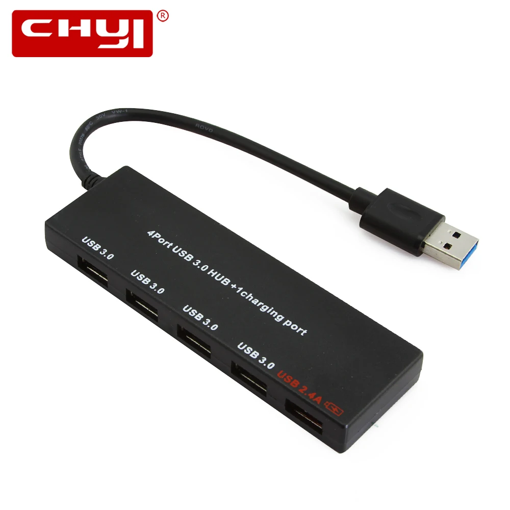 USB-хаб CHYI 5 в 1 USB 3 0 4 порта А | Компьютеры и офис