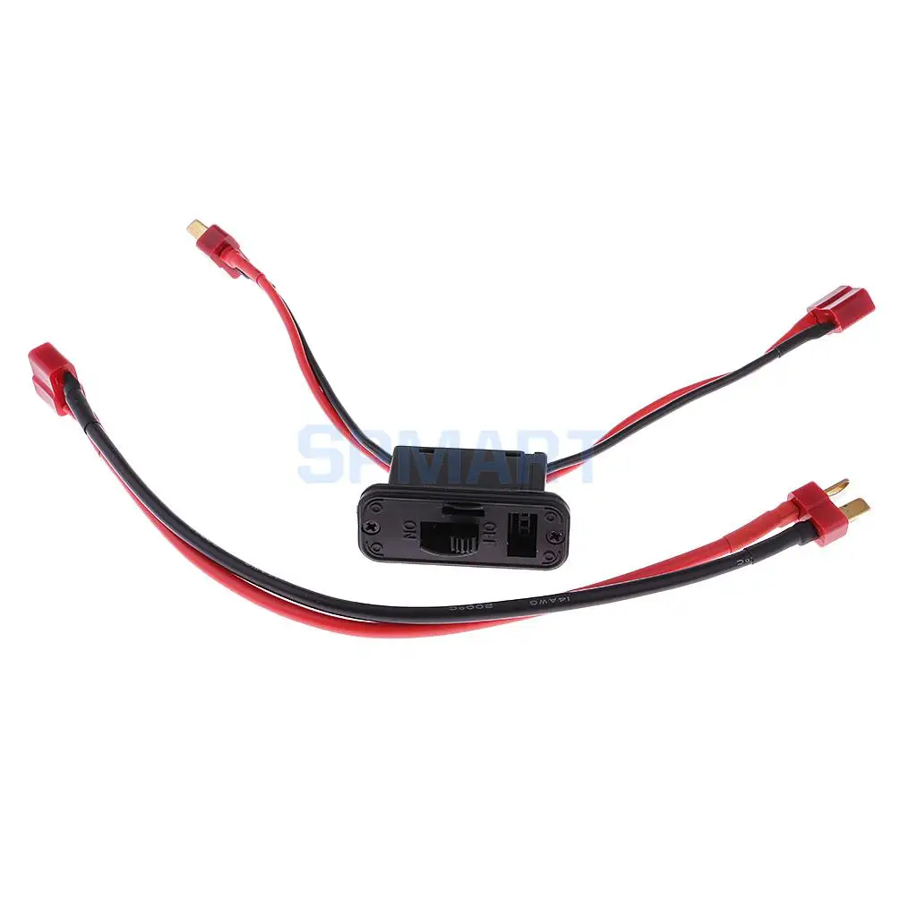 

Axial T разъем для выключателя с удлинителем для RC Lipo батареи