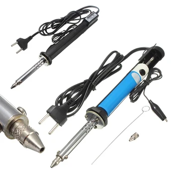 

1Set 30W 220V EU Plug 2 in 1 Heating Solder Sucker Pump Weld Soldering Iron Tool