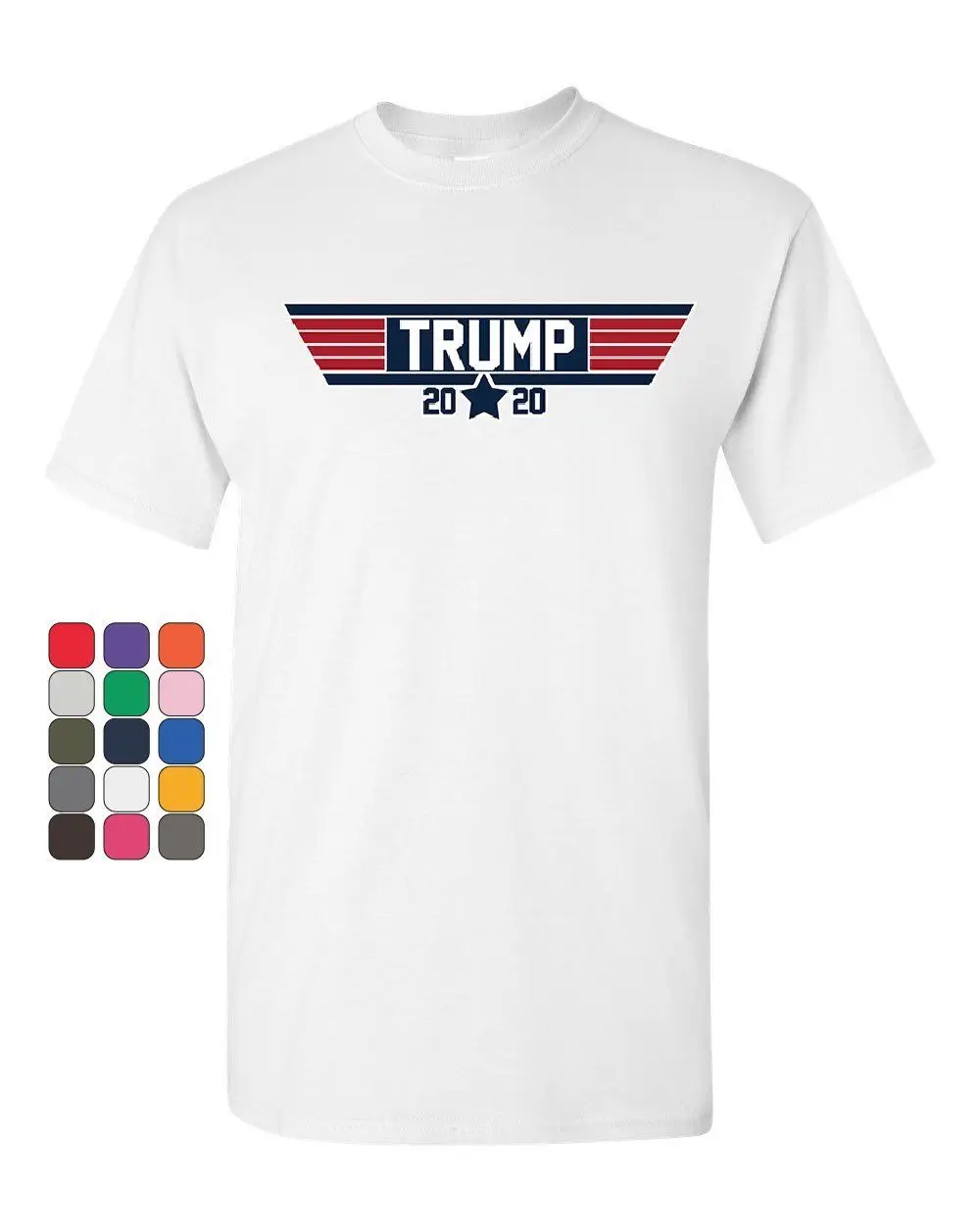 Футболка с Дональдом Трампом 2020 Мужская футболка MAGA двумя терминами | одежда