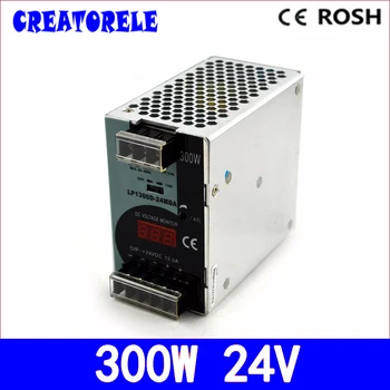 

ac to dc 300W 24v 12.5a LP-300-24 rail din - Digital display Led driver source switching power supply volt