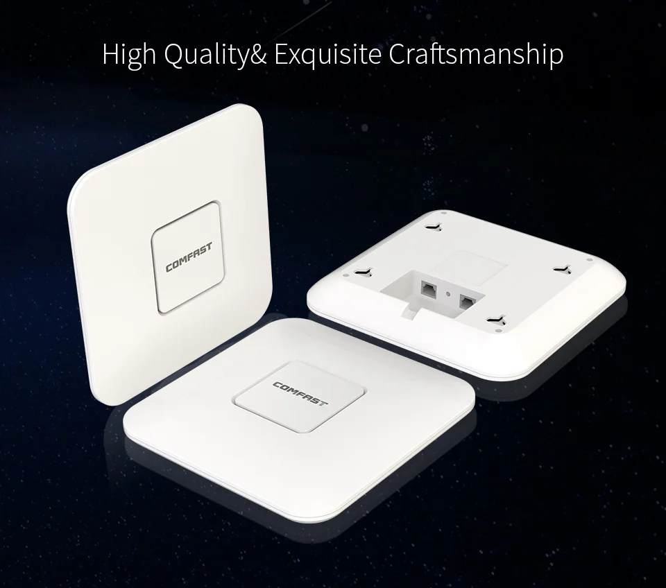 

COMFAST 1200Mbps wireless Ceiling AP router 2.4G+5.8G 802.11AC WiFi Access Point AP 48V POE openwrt wifi router for office/shop