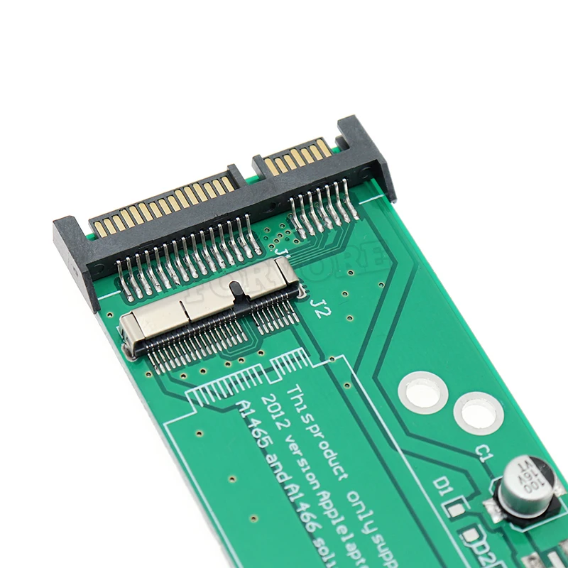 Оптовая продажа для Apple MacBook Air 2010 2011 SSD 12 + 6 pin SATA 22 контактный адаптер конвертер