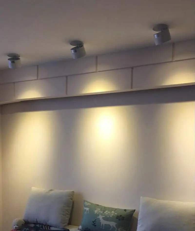 Graus de Rotação Levou para Baixo Luz de Teto Levou Rodada Downlight w Ac110v 15 Alumínio 220 v Recessed Spot Luz 360 10 14 V LEVOU Para Baixo Luz de Teto Recessed Spot luz