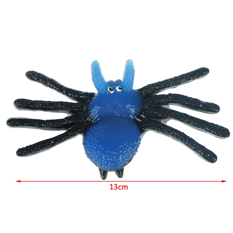 

2 pcs Toys For Children'day Promotional Gifts TPR Soft Material Decompression Centipede Spider Insect Toy Sticky Marine Animal
