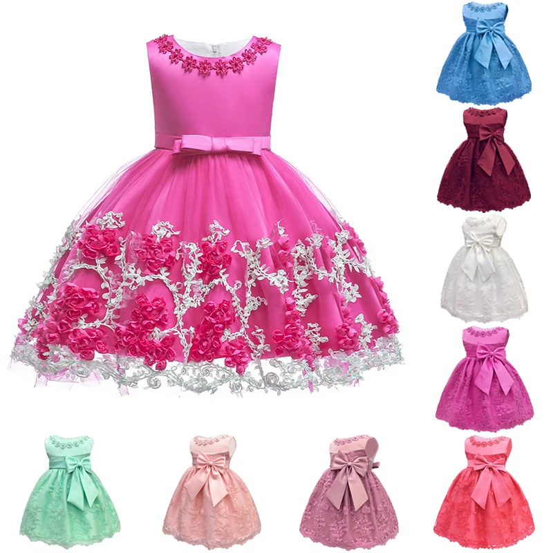 Baby Girls Dress For Girls Princess Dress Infant Party Dress Baby Girls Christening Gown 1 Year Birthday Dress Newborn Clothes