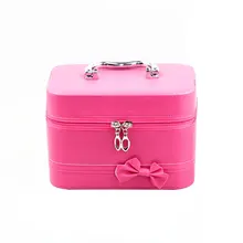 М Размер квадратная косметичка Органайзер Большая вместительная Ручная Сумка водонепроницаемая портативная Женская дорожная косметичка для макияжа