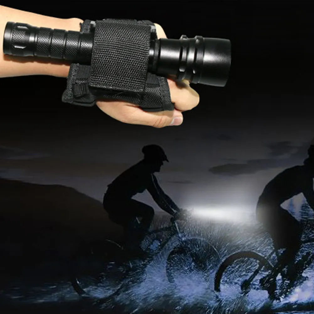 Наружные Подводные регулируемые перчатки с фонариком электрический фонарик для дайвинга держатель наручный ремешок перчатка