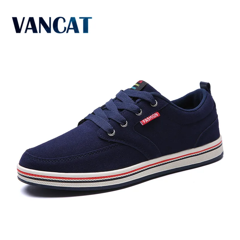

VANCAT 2017 Big Size Men Casual Shoes Fashion Breathable Brand Male Shoes Large Size Men Flats Shoes Brand Designer Flats Shoes