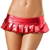 Sexy de cuero de la Pu gótico falda Steampunk minifalda Micro Ropa de baile en barra Plissee Jupe Mujer Faldas Mujer corta plisada Faldas ► Foto 1/6