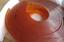 Free shipping !!! 35mm*5mm*4000mm!!! Screen Printing Flat Squeegee Rubber Blade_65A Durometer